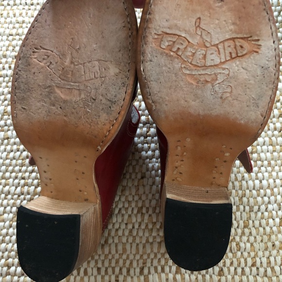 Freebird Caprice Sandals - Red Size 9 - Picture 9 of 10